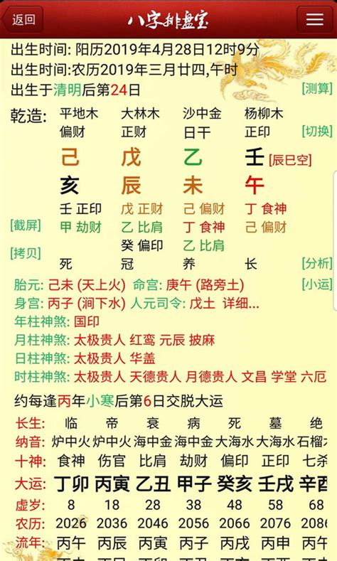 八字線上排盤|快速排盤